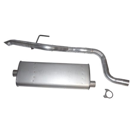 CROWN AUTOMOTIVE Muffler & Tailpipe, #52080441Aa 52080441AA